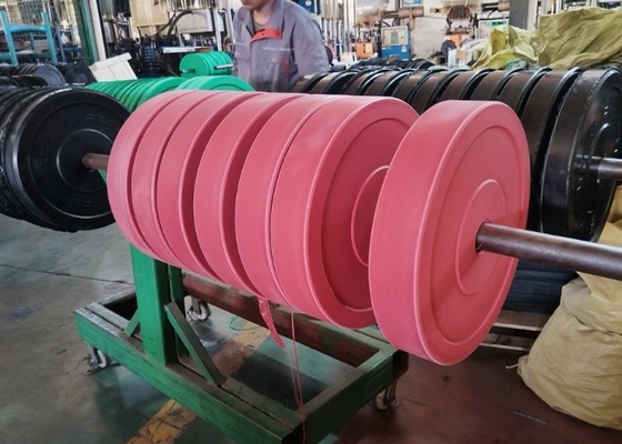 Demir Barbell Ağırlık Plakası 5kg-20kg Güç ve Dayanıklılık için İsteğe bağlı