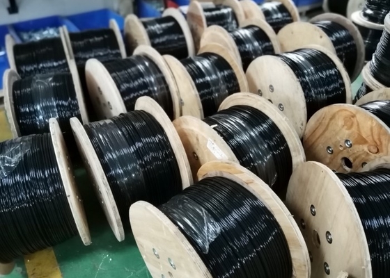 6.5mm spor salonu tel ipleri siyah renk daha yumuşak egzersiz ve güç için