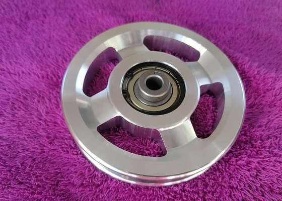Spor Salonu 89mm 114mm Tel Halat Kasnak Tekerlekleri Cilalı